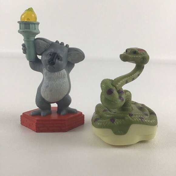Disney Other - Disney The Wild McDonald's Happy Meal Toy Figures Nigel Koala Larry Snake 2006